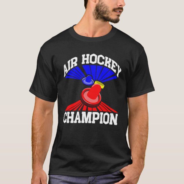 Air Hockey Champion T-Shirt (Vorderseite)