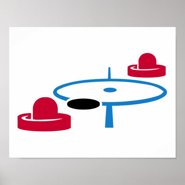 Air Hockey Poster (Vorne)