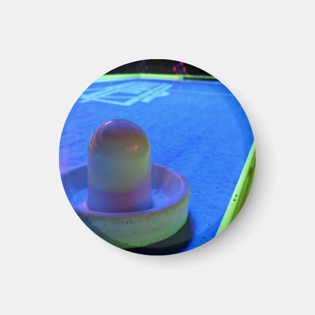 Air Hockey-Tisch und Ballett mit Neonbeleuchtung Magnet (Vorne)