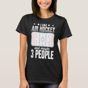 Air Hockey Tischtennis Pucks Regeln Mini Paddles M T-Shirt