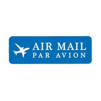 AIR-MAIL PAR AVION エ ア シ 飛行機ラルFlugfläche nach der