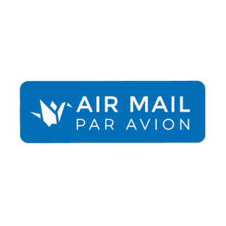 AIR MAIL PAR AVION 折 エ ア り 鶴 鳥   シ Origami vogel 