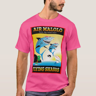 Air Malolo Flying Sharks Big Island Touren T-Shirt