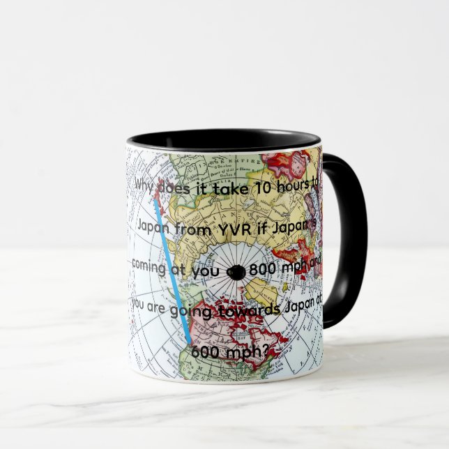 Air Map Tasse (VorderseiteRechts)