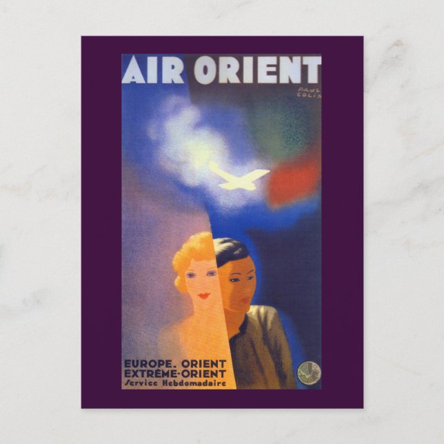 Air Orient ~ Europe - Orient Postkarte (Vorderseite)