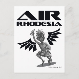 Air Rhodesia Postkarte
