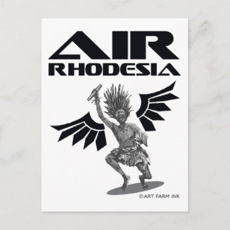 Air Rhodesia Postkarte