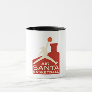 Air-Santa-Basketball-Tasse Tasse