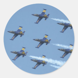 Air Squadron Breitling Runder Aufkleber