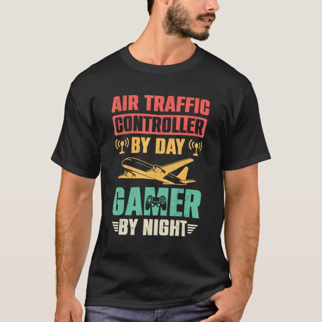 Air Traffic Controller   Gaming   Air Marshal Game T-Shirt (Vorderseite)