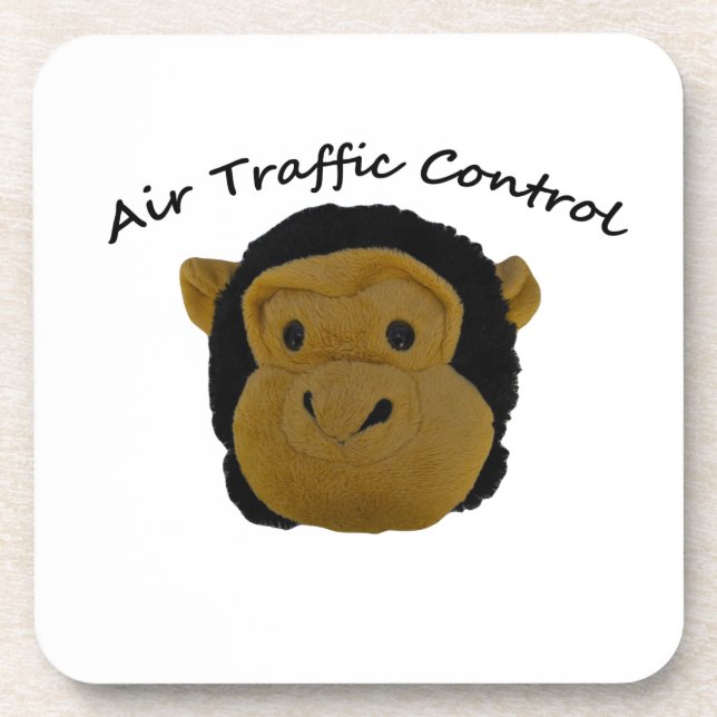 Air Traffic Kontrolle lustige Geschenke. Getränkeuntersetzer (Vorderseite)