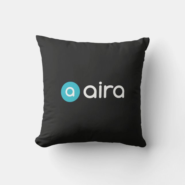 Aira Logo Kissen (Vorderseite)