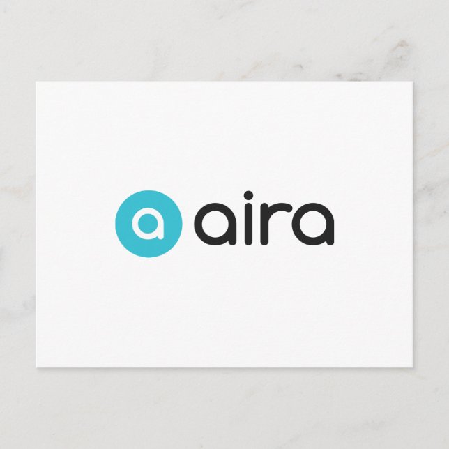 Aira Logo Postkarte (Vorderseite)