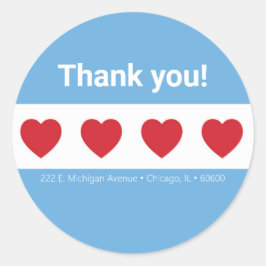 Airbnb | Aufkleber | Chicago