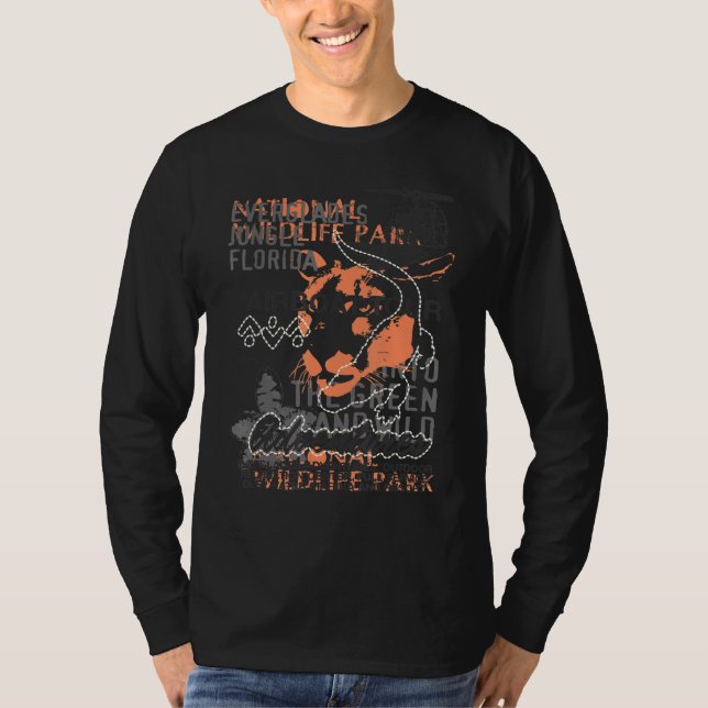 Airboat Adventure Tours South Florida Everglades T-Shirt (Vorderseite)