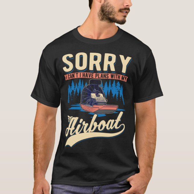 Airboat Captain Swamp Boat  2 T-Shirt (Vorderseite)
