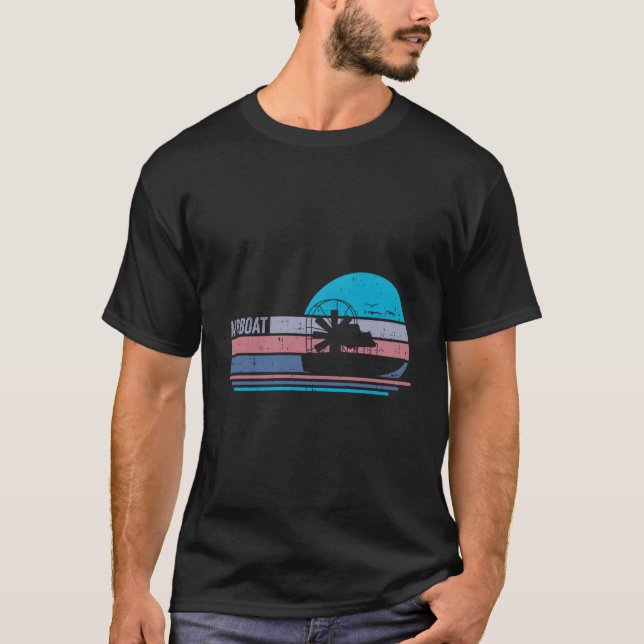 Airboat Florida Everglades T-Shirt (Vorderseite)