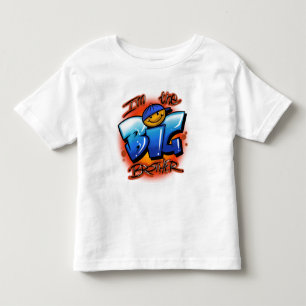 Airbrush Ich bin der große Bruder Design T - Shirt