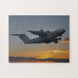 Airbus A400M bei Sunset