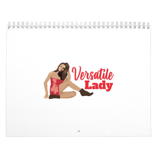 Aircraft Nose Art Versatile Lady - Geschenk Idee Kalender (Titelbild)