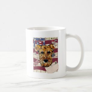 AIRDALE TERRIER KAFFEETASSE