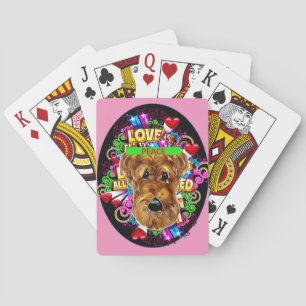 AIRDALE TERRIER SPIELKARTEN