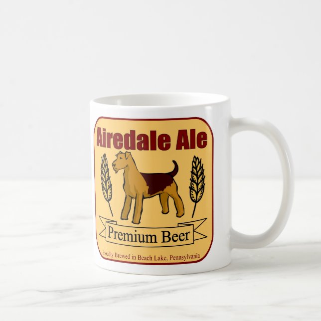 Airedale-Ale-Kaffee-Tasse Kaffeetasse (Rechts)
