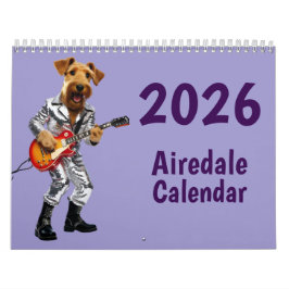 Airedale Calendar Kalender