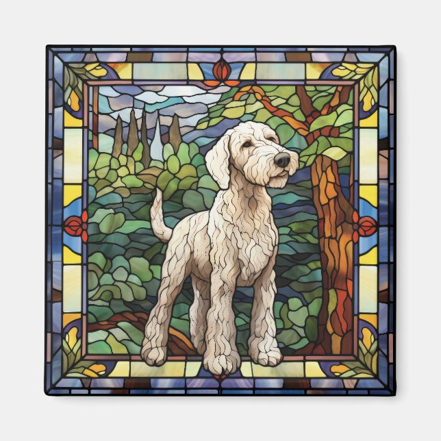 Airedale Dog Magnet (Vorne)