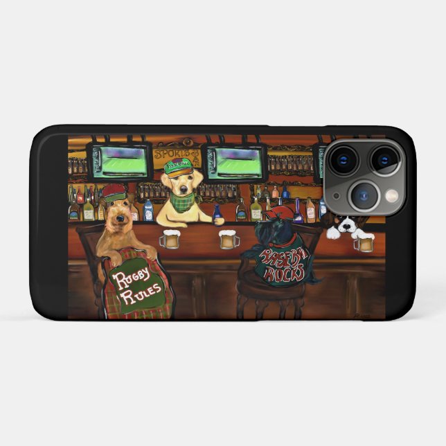 AIREDALE & FRIENDS Poster Case-Mate iPhone Hülle (Rückseite (Horizontal))