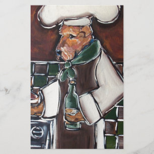 Airedale Koch Briefpapier