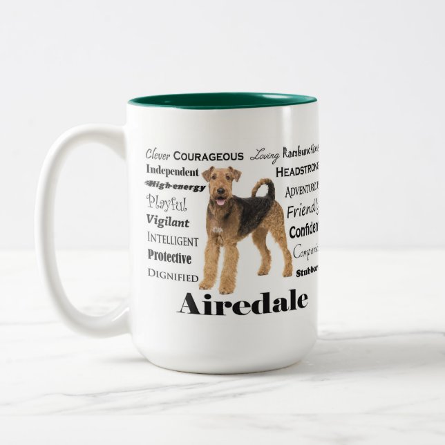 Airedale Mug (Gauche)