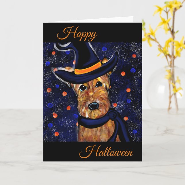 AIREDALE PIRATES KARTE (Gelbe Blume)