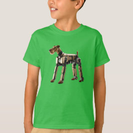 Airedale Robot Kid's T - Shirt