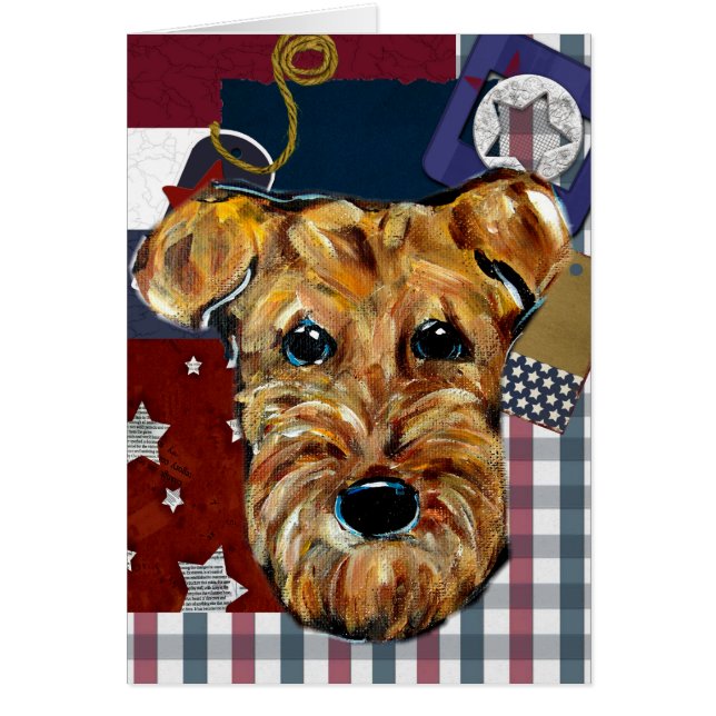 AIREDALE TERRIER (Devant)