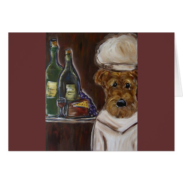 AIREDALE TERRIER (Vorderseite (Horizontal))