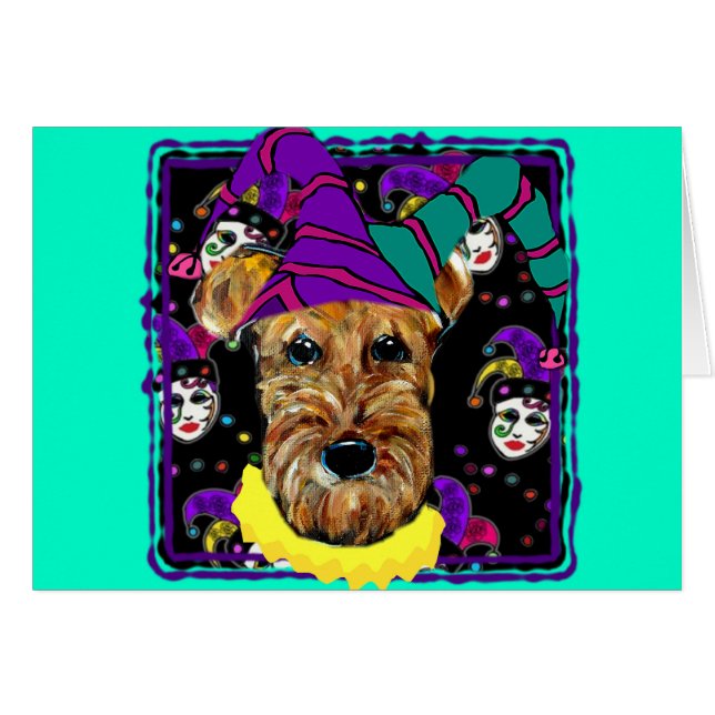 AIREDALE TERRIER (Devant horizontal)