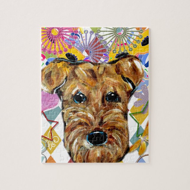 AIREDALE TERRIER (Vertikal)