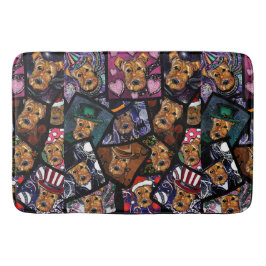 AIREDALE TERRIER BADEMATTE