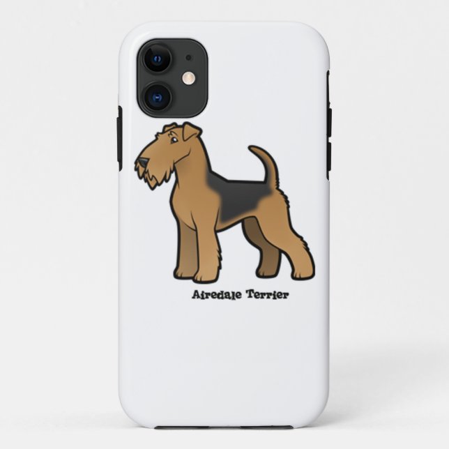 airedale Terrier Case-Mate iPhone Hülle (Rückseite)