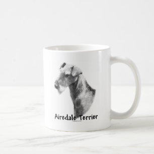 Airedale Terrier Charcoal Kaffeetasse