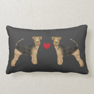 Airedale Terrier chien coussin chien amour airedal