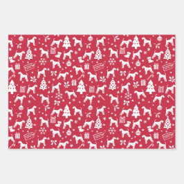 Airedale Terrier Christmas Geschenkpapier Set