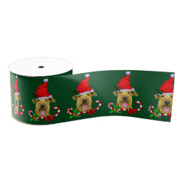Airedale Terrier Christmas Merry Ripsband