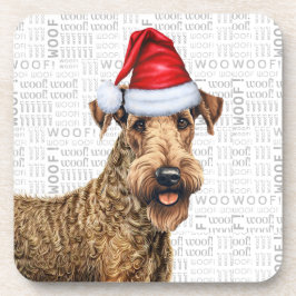 Airedale Terrier Dog New Orleans Club Getränkeuntersetzer
