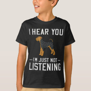 Airedale Terrier Dog Welpenbesitzer Lover T-Shirt