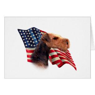 Airedale Terrier Flag