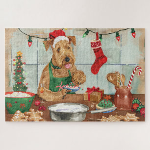 Airedale Terrier Frische Pasta machen