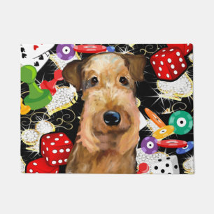 AIREDALE TERRIER FUßMATTE