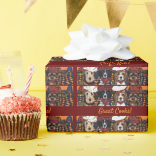 Airedale Terrier Geschenkpapier